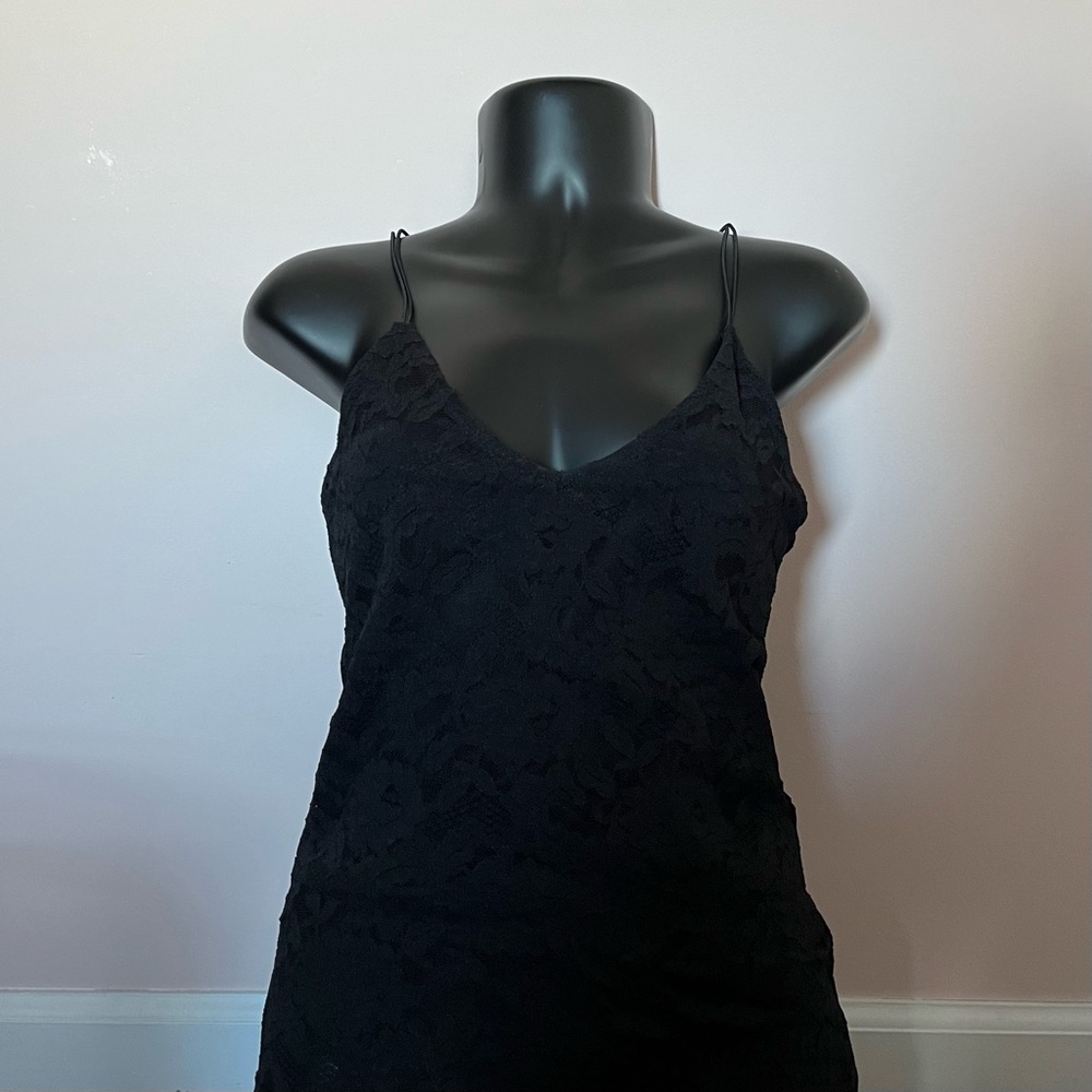 EXPRESS / black lace tank